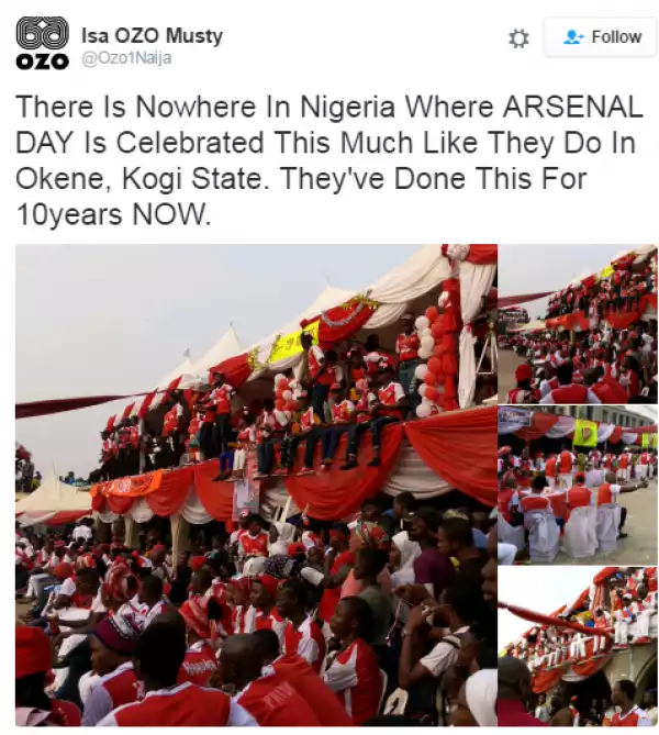 Check out photos from Arsenal day celebration in Kogi state